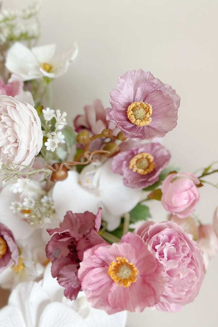 Ethereal Blush: Enchanted Garden Bouquet (1 sided)