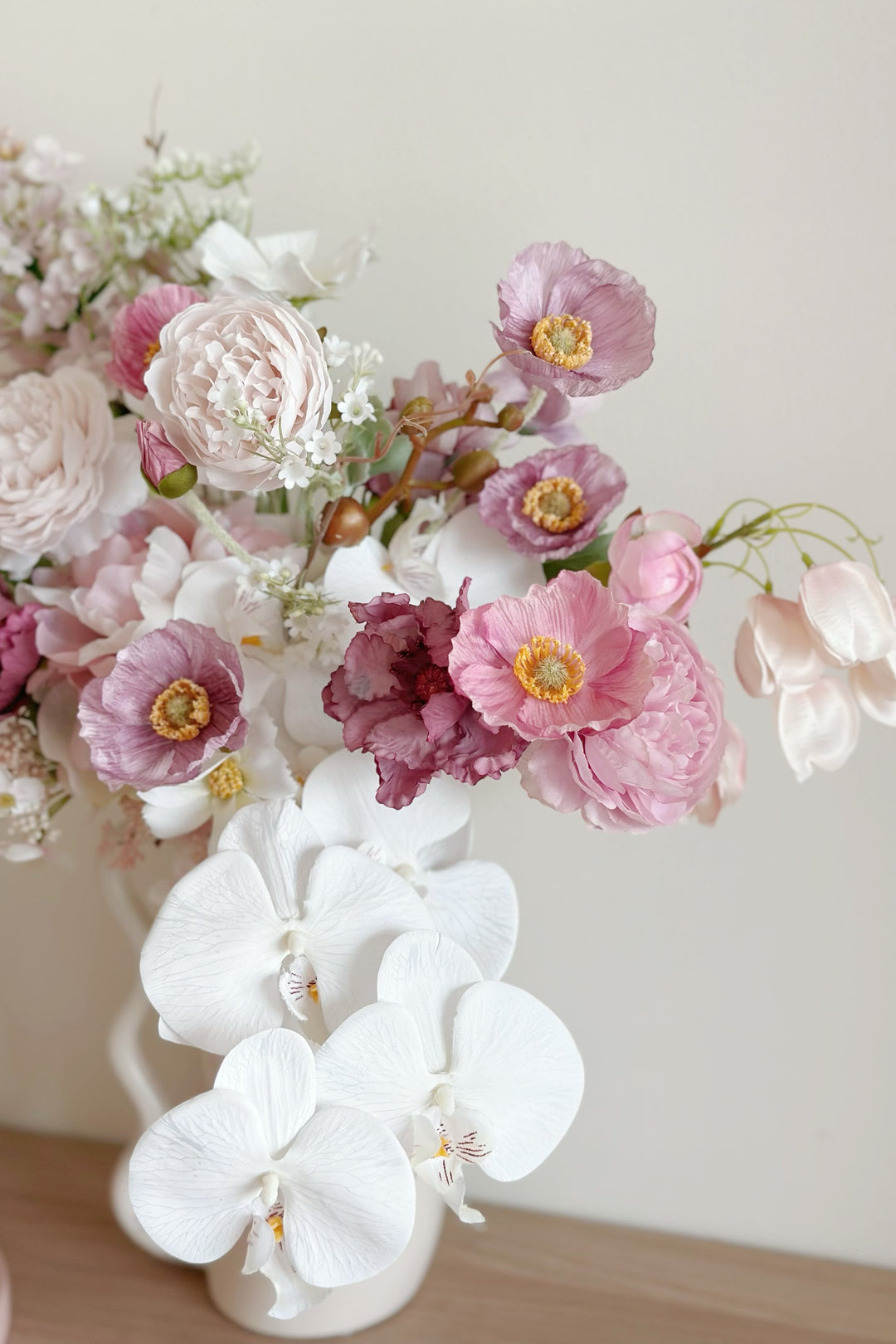 Ethereal Blush: Enchanted Garden Bouquet (1 sided)