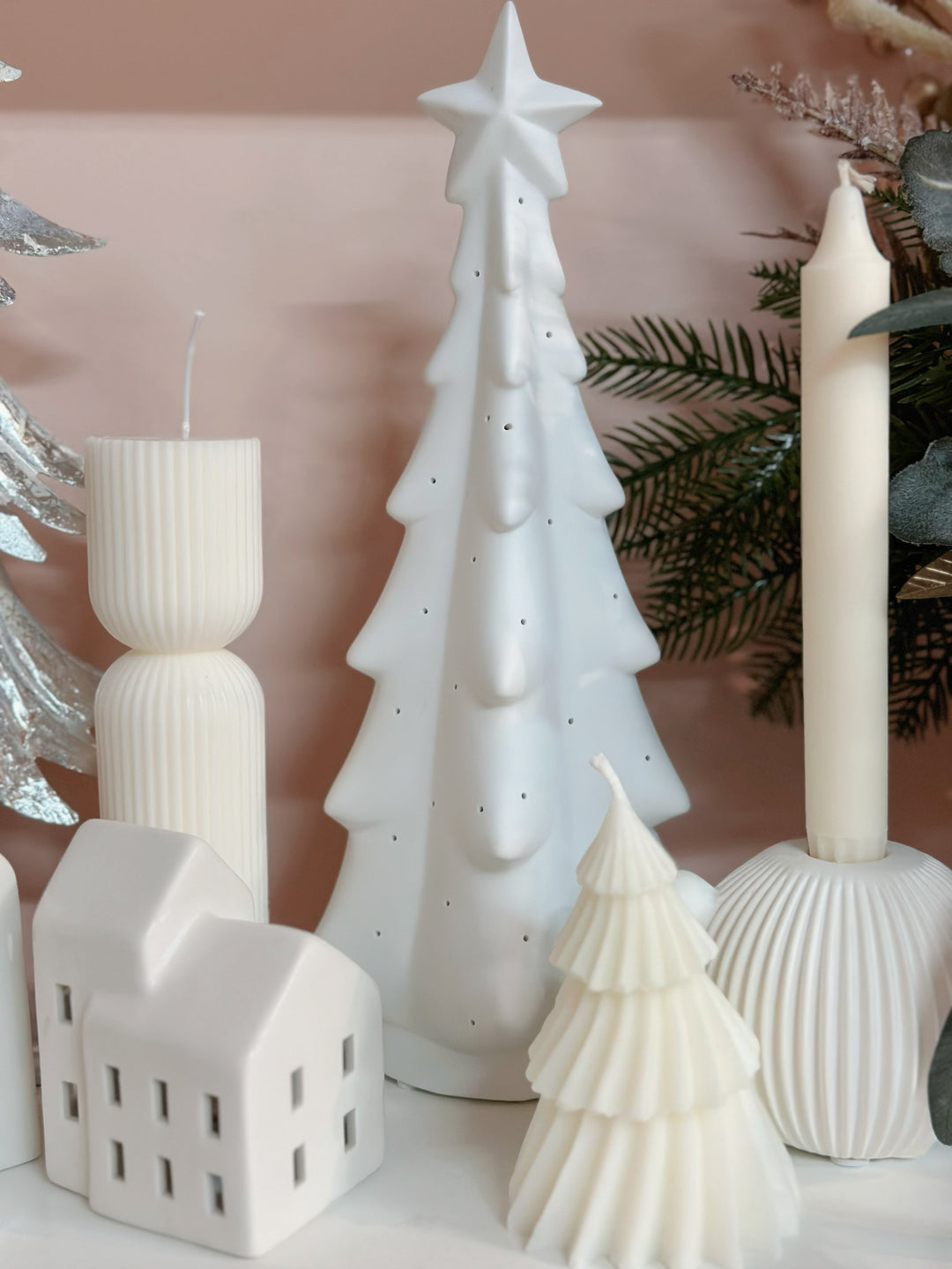 PRE-ORDER (24-30 Oct): Lumière Whisper Matte White Porcelain Christmas Tree Light