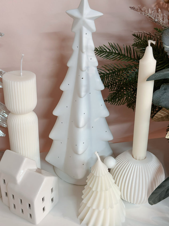 PRE-ORDER (24-30 Oct): Lumière Whisper Matte White Porcelain Christmas Tree Light