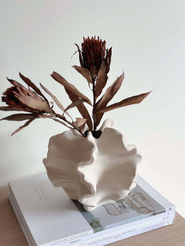 PRE-ORDER (9-15 May): Ripple Sculpted Decor Vase