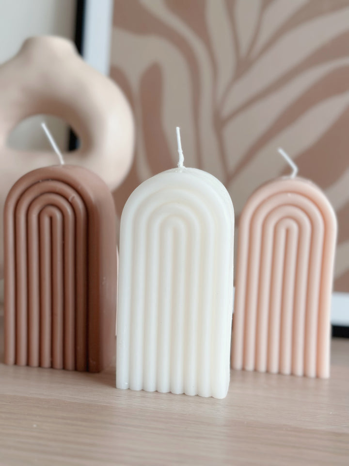 Earthy Arch Candles (3 colours)