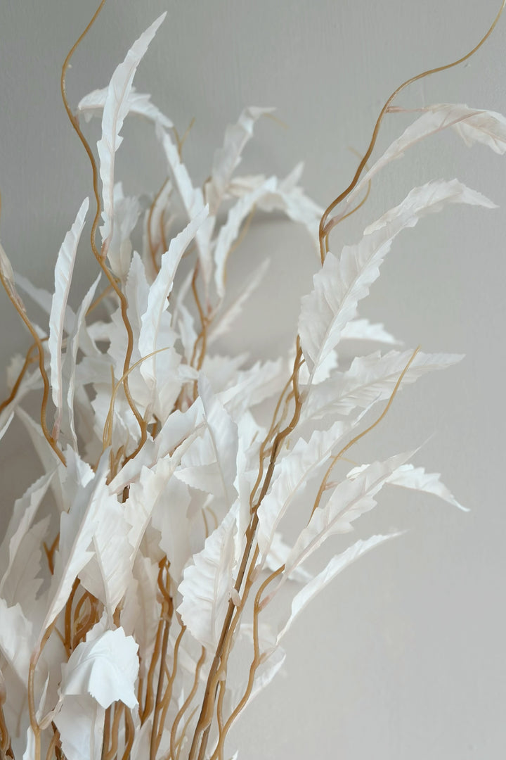 Bleached White Leave Branches