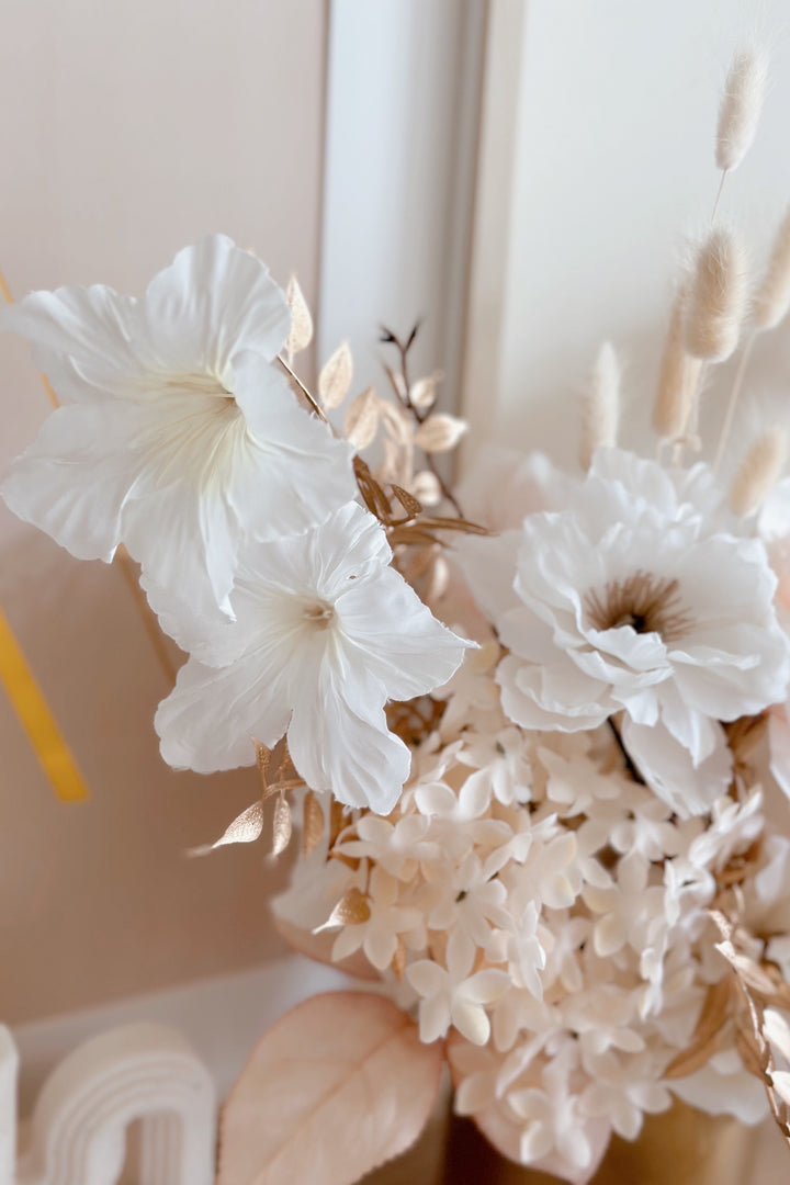 Gilded Blush Pot (1 sided)