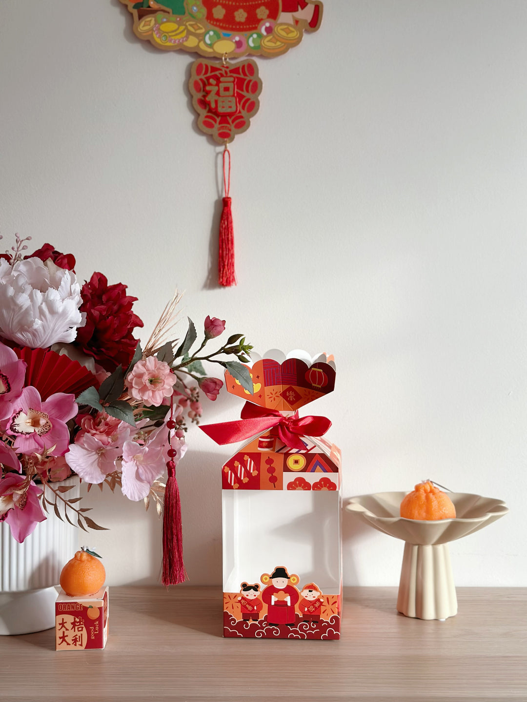 Candy Shaped Gift Box with Transparent Window (set of 2)