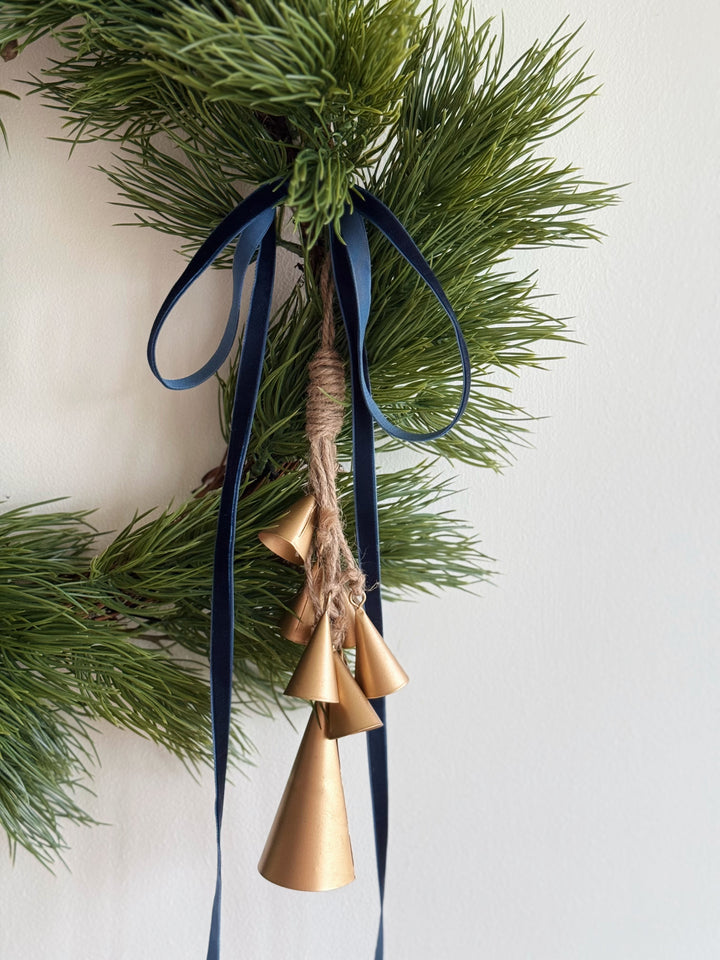 Wild Pine & Velvet Bell Wreath