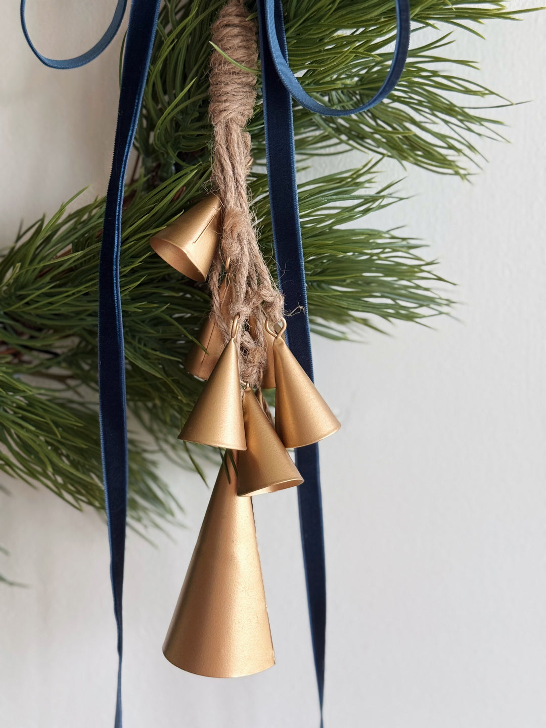 Wild Pine & Velvet Bell Wreath