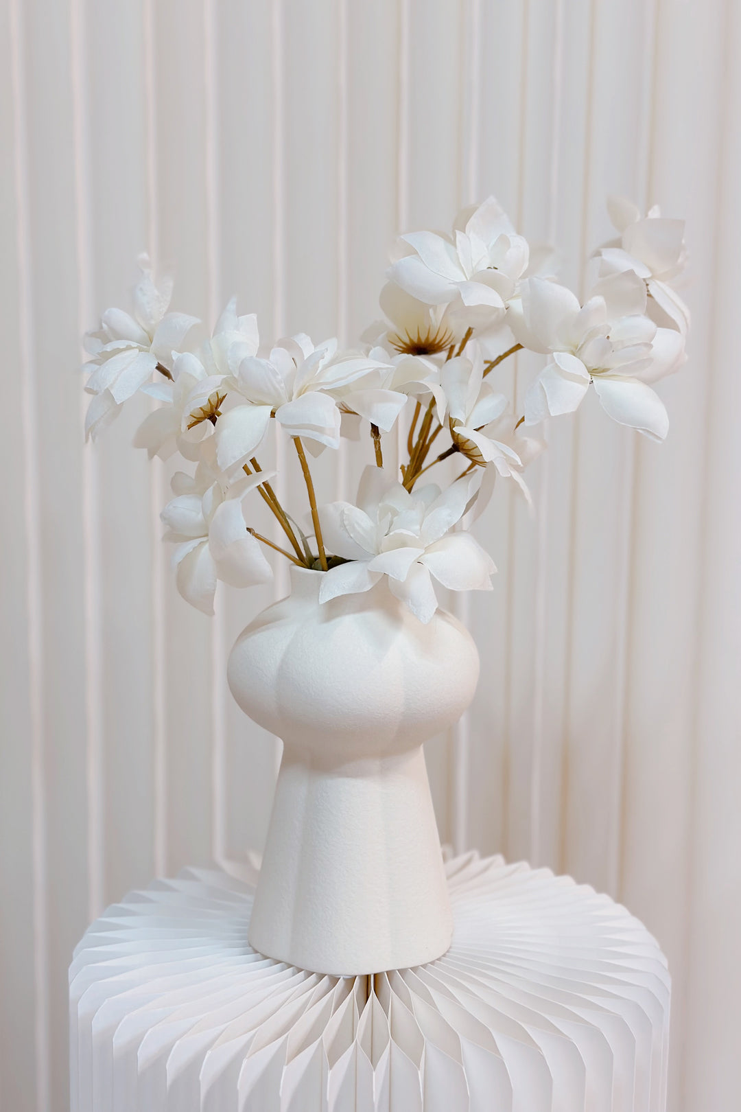 Small White Reflexed Tulip