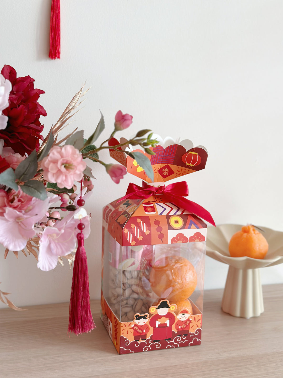 Candy Shaped Gift Box with Transparent Window (set of 2)