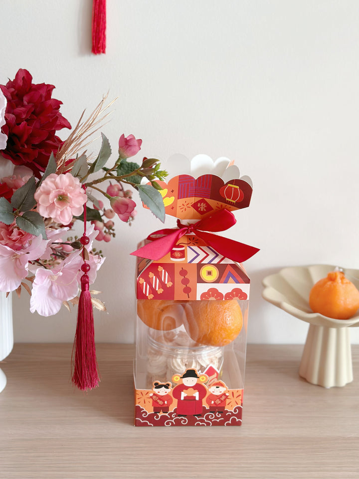 Candy Shaped Gift Box with Transparent Window (set of 2)