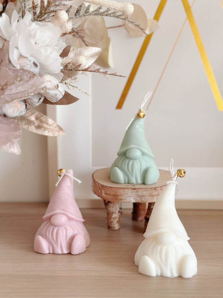 Pastel Gnome Candles (3 colours)