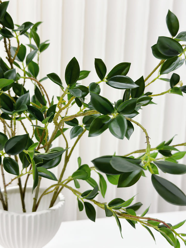 Faux Camellia Branches 65cm