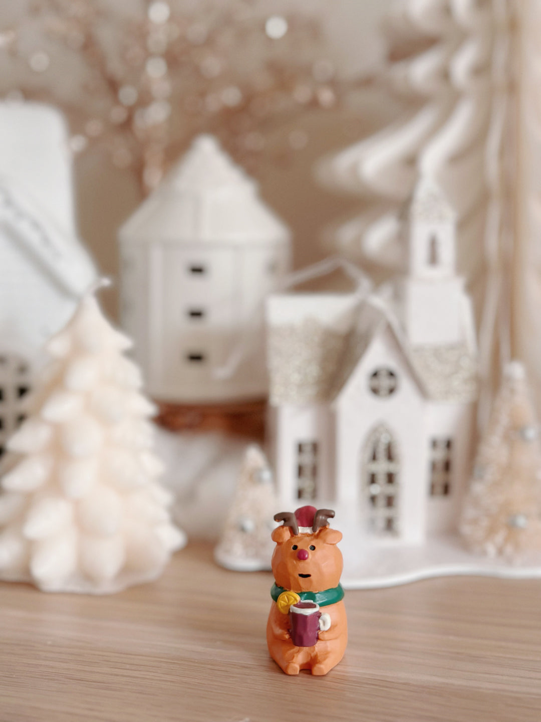 Vintage Noel Melody: Resin Christmas Mini Critter Collection (9 options)