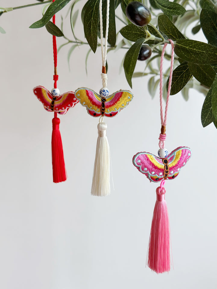 Herbal Flutter Tassel Charms (5 colours)