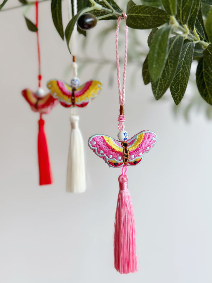 Herbal Flutter Tassel Charms (5 colours)