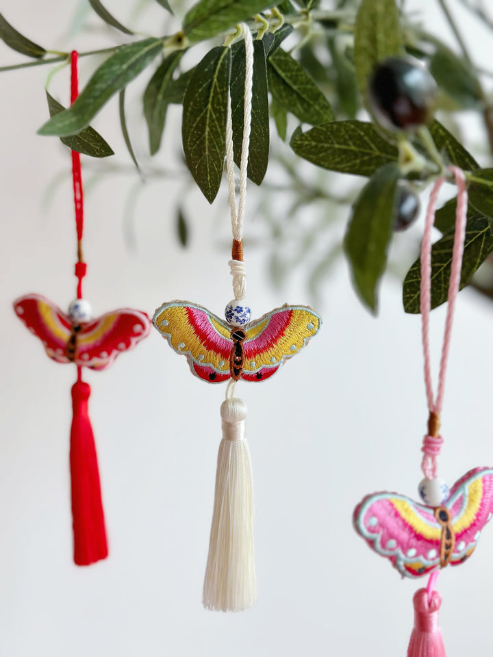 Herbal Flutter Tassel Charms (5 colours)