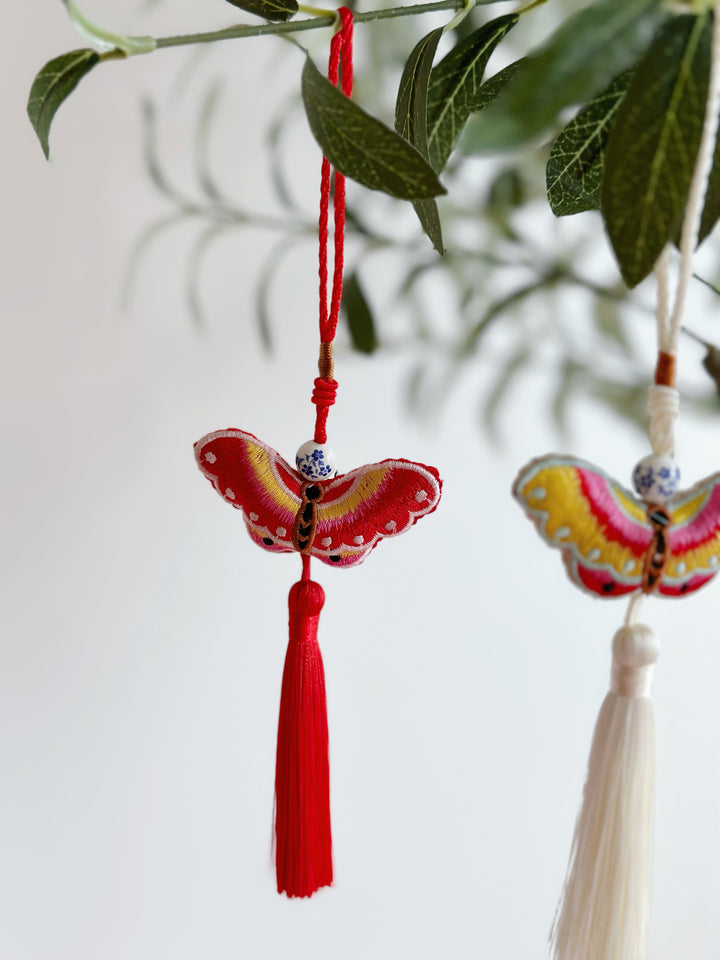 Herbal Flutter Tassel Charms (5 colours)
