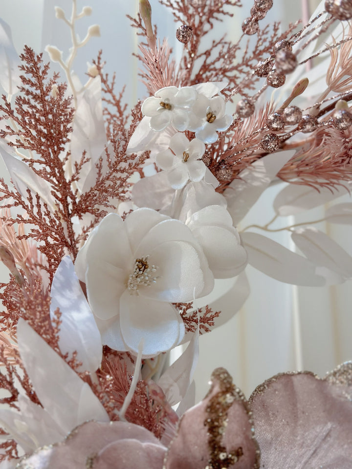 Gnome's Glittery Garden Wreath