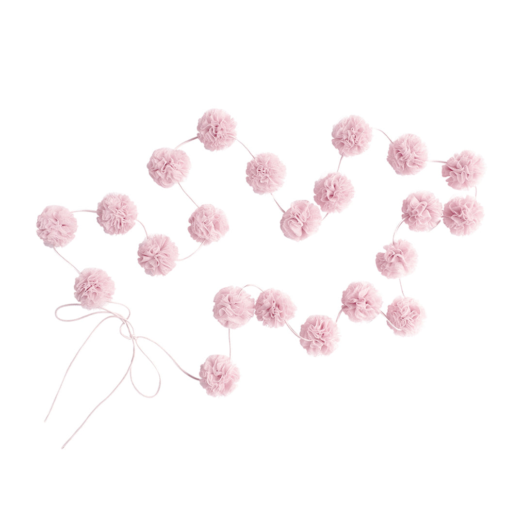 Mini Pom Pom Garlands Orchid