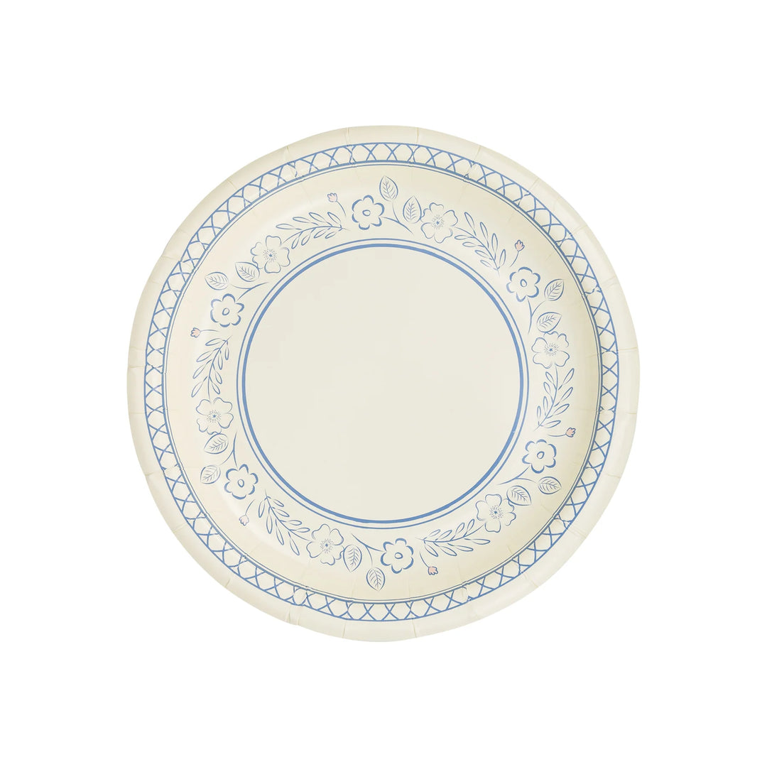 PRE-ORDER (26/09-02/10): Pembroke Floral 7" Paper Dessert Plate