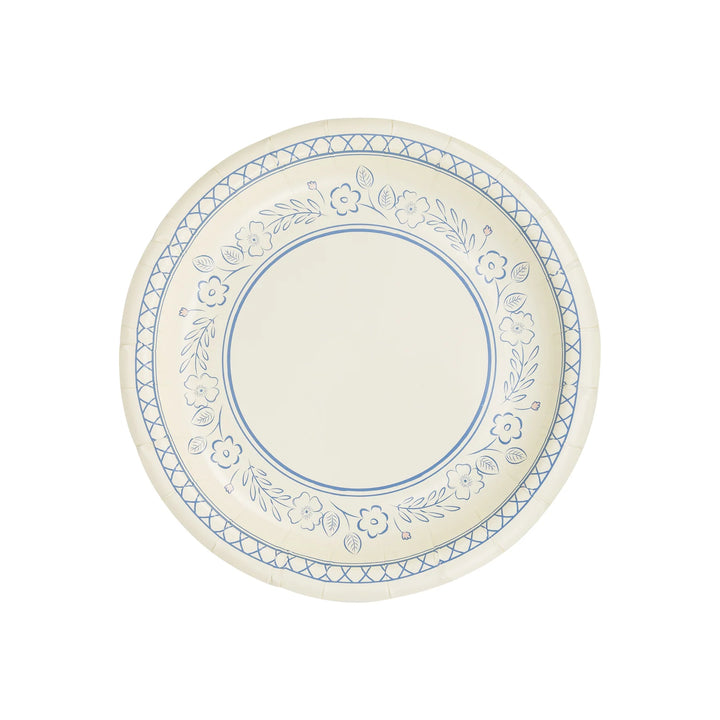 PRE-ORDER (26/09-02/10): Pembroke Floral 7" Paper Dessert Plate