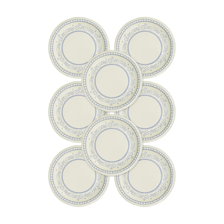 PRE-ORDER (26/09-02/10): Pembroke Floral 7" Paper Dessert Plate