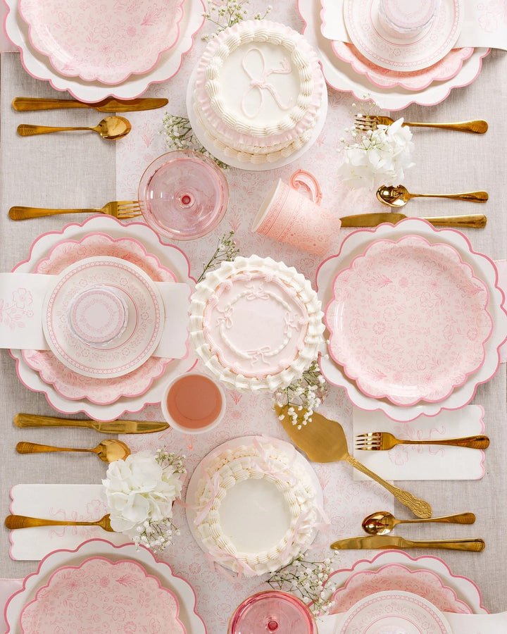PRE-ORDER (6-8 Oct): Pembroke Pink Table Runner