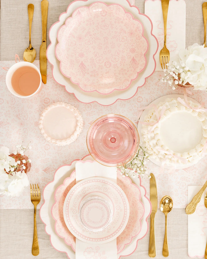 PRE-ORDER (6-8 Oct): Pembroke Pink Table Runner