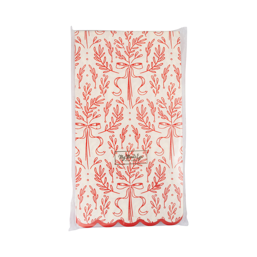 PRE-ORDER (26/09-02/10): Red Bough Pattern Dinner Napkin