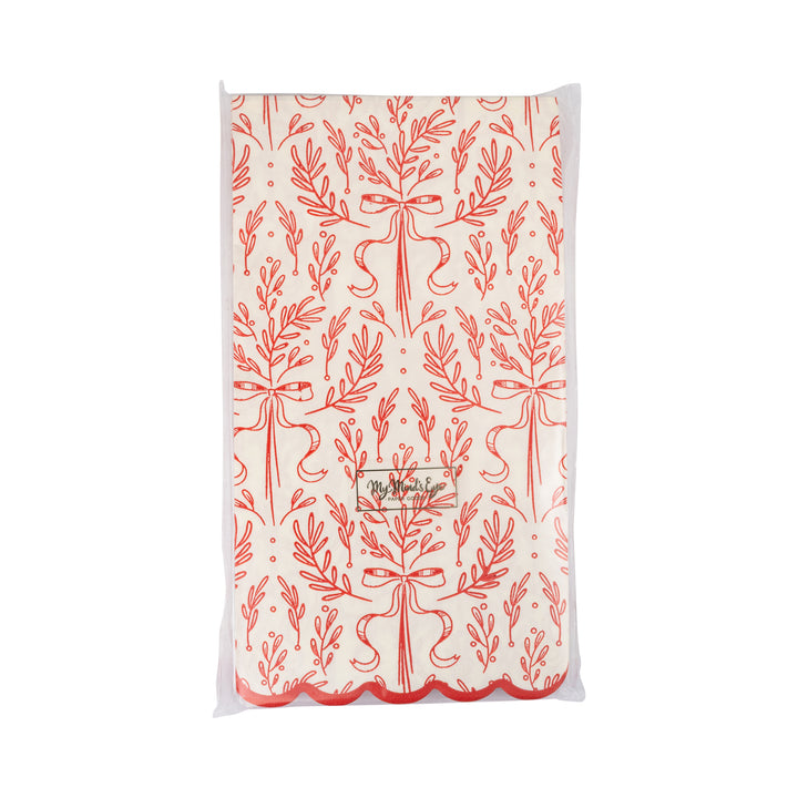 PRE-ORDER (26/09-02/10): Red Bough Pattern Dinner Napkin