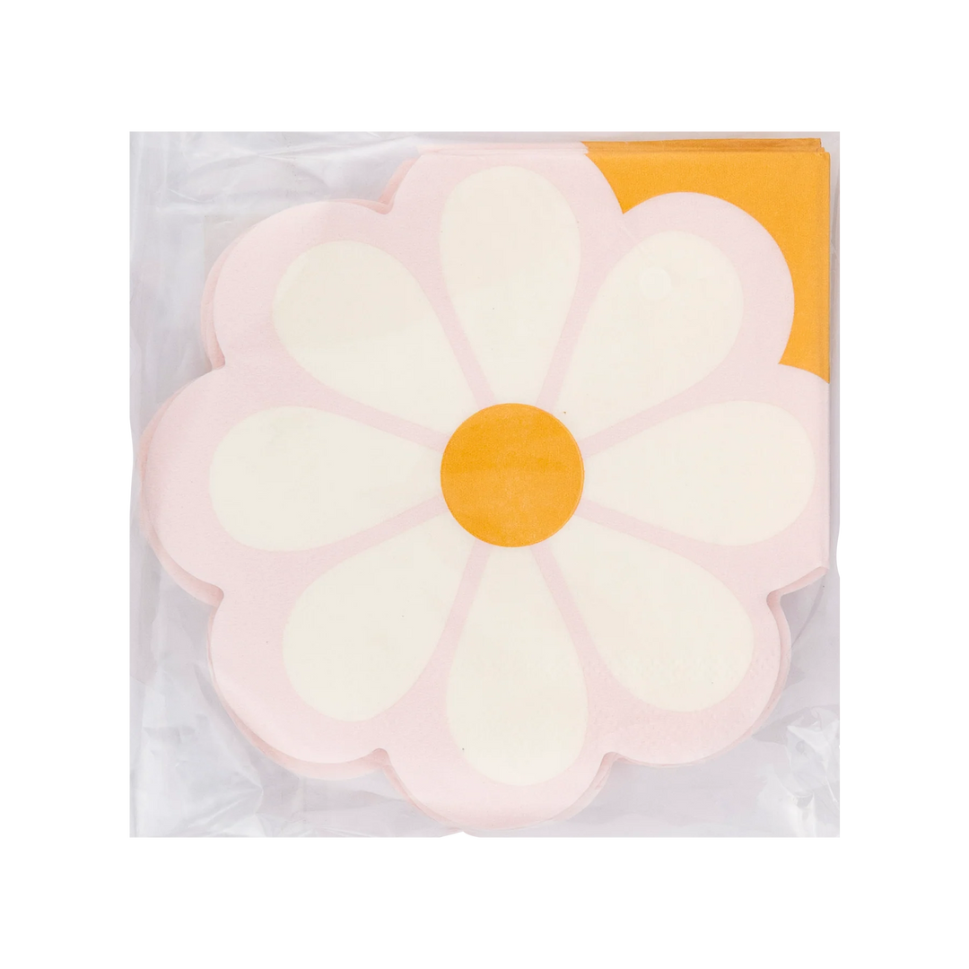 PRE-ORDER (26/09-02/10): Disco Daisy Shaped Cocktail Napkin