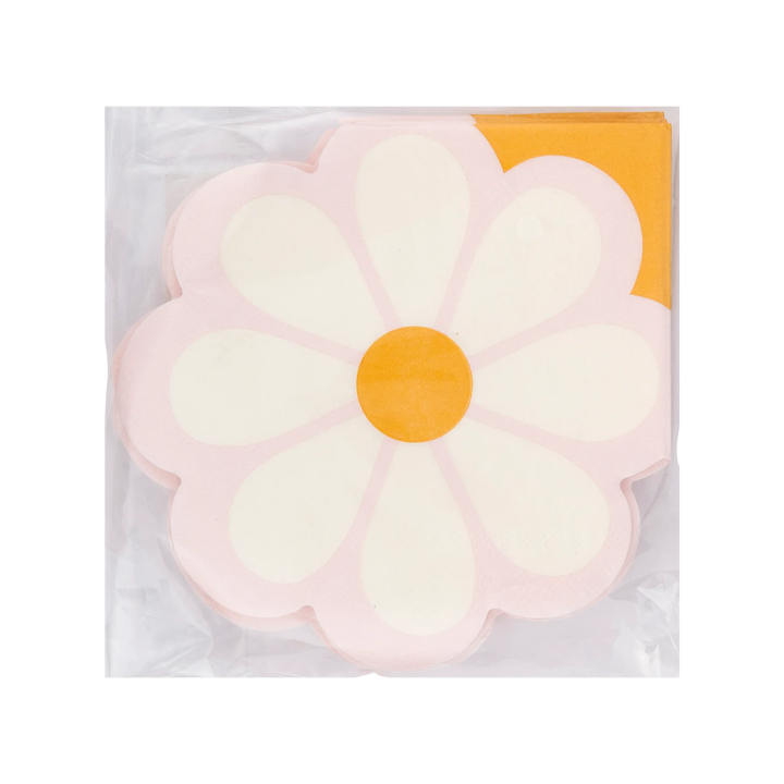PRE-ORDER (26/09-02/10): Disco Daisy Shaped Cocktail Napkin