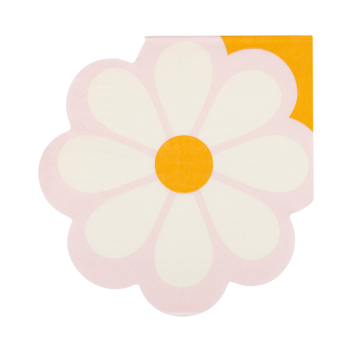 PRE-ORDER (26/09-02/10): Disco Daisy Shaped Cocktail Napkin