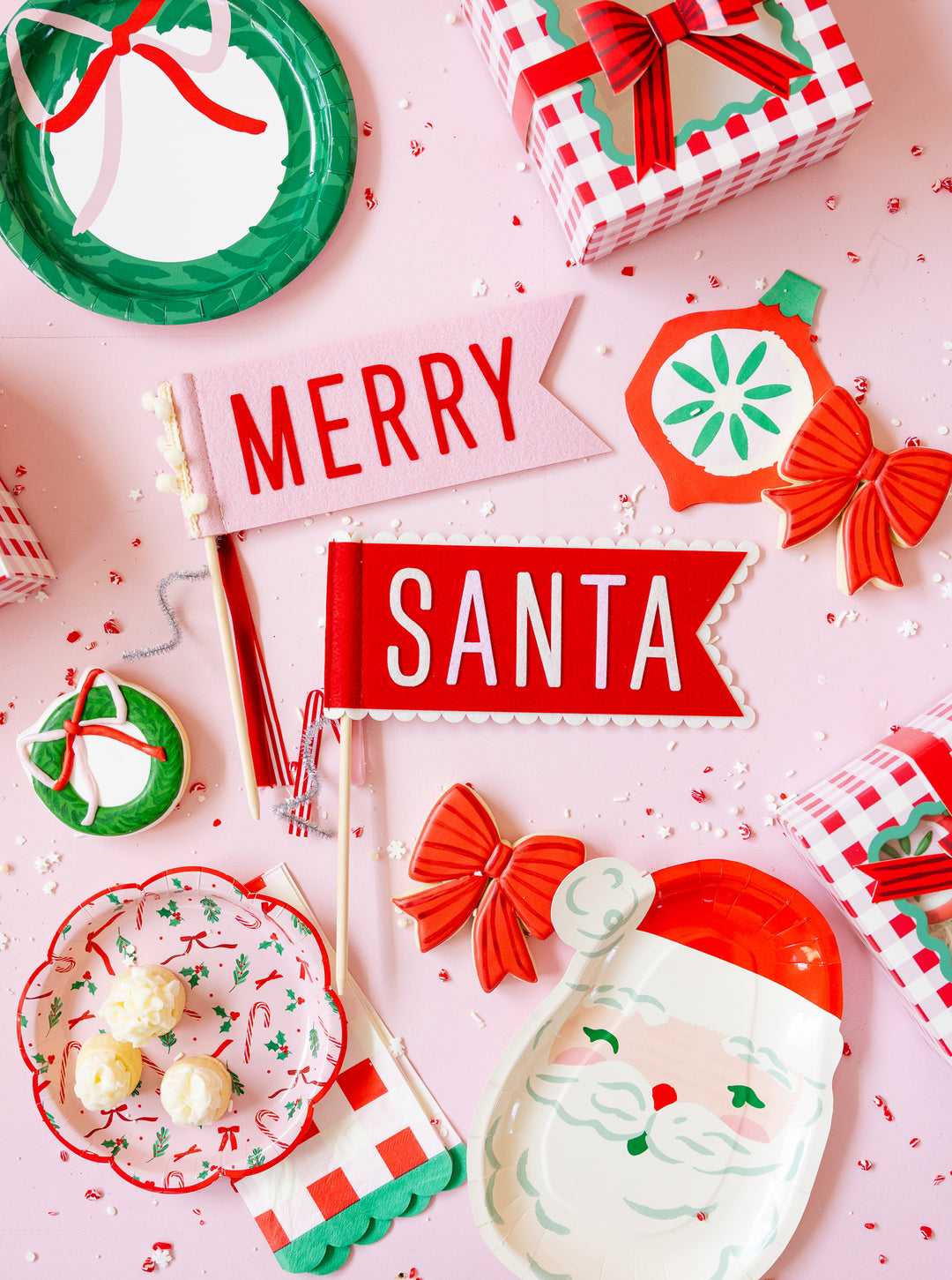 PRE-ORDER (26/09-02/10): Cheeky Santa Paper Plate