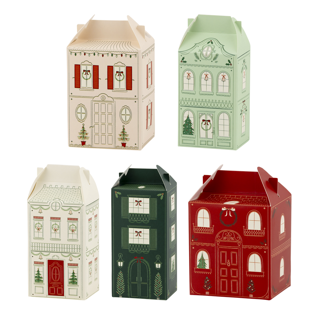 PRE-ORDER (26/09-02/10): Christmas Village Treat Boxes (set of 25)