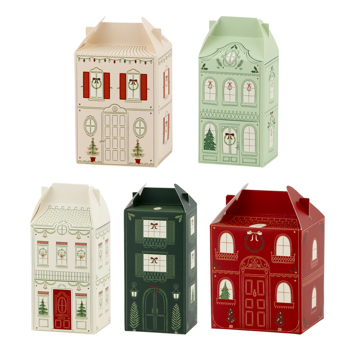 PRE-ORDER (26/09-02/10): Christmas Village Treat Boxes (set of 25)