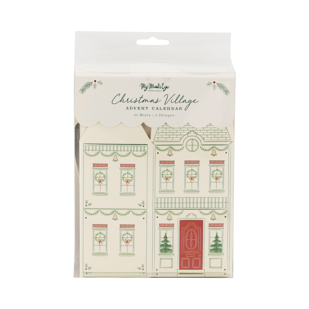 PRE-ORDER (26/09-02/10): Christmas Village Treat Boxes (set of 25)
