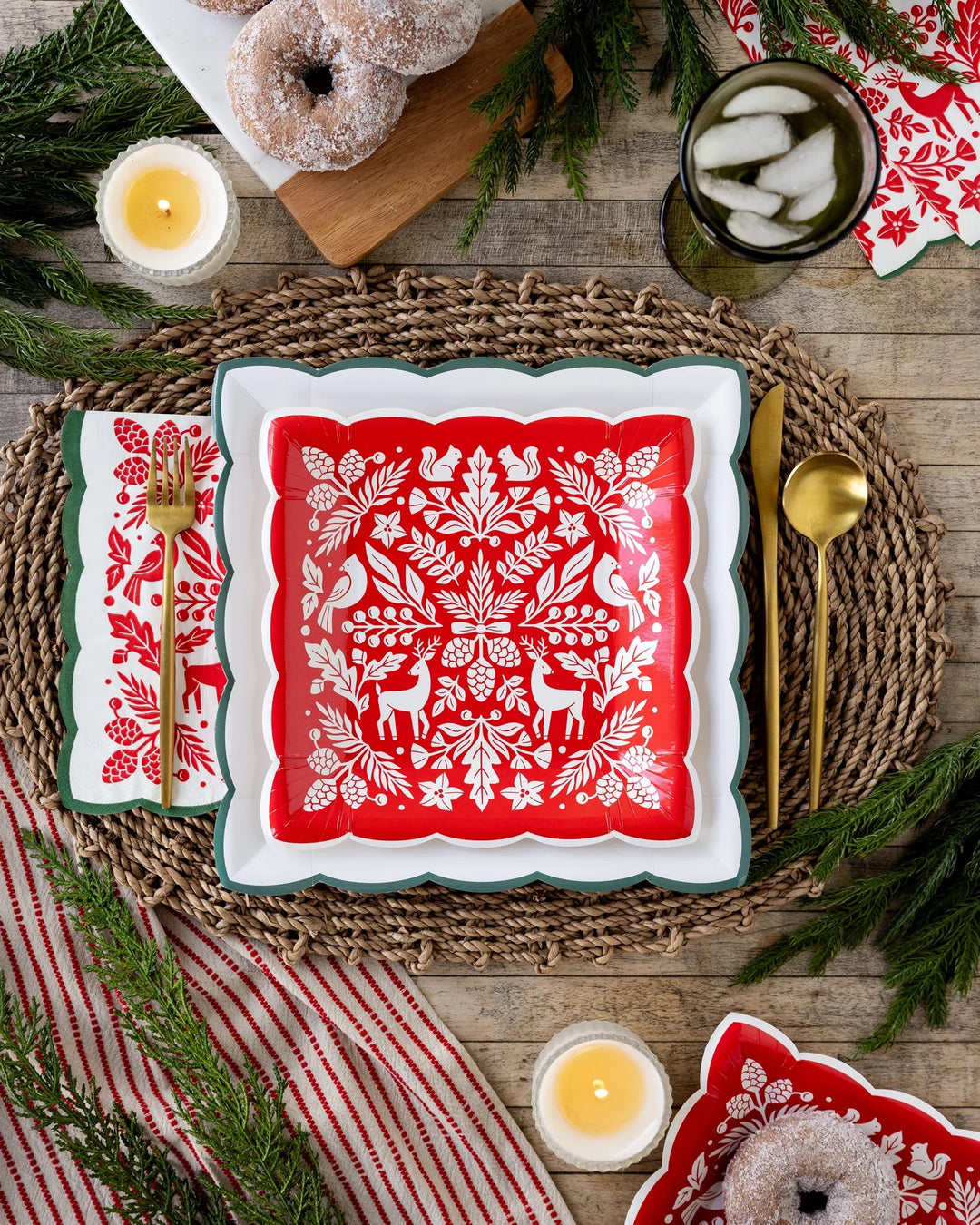 PRE-ORDER (6-8 Oct): Woodland Dinner Napkin