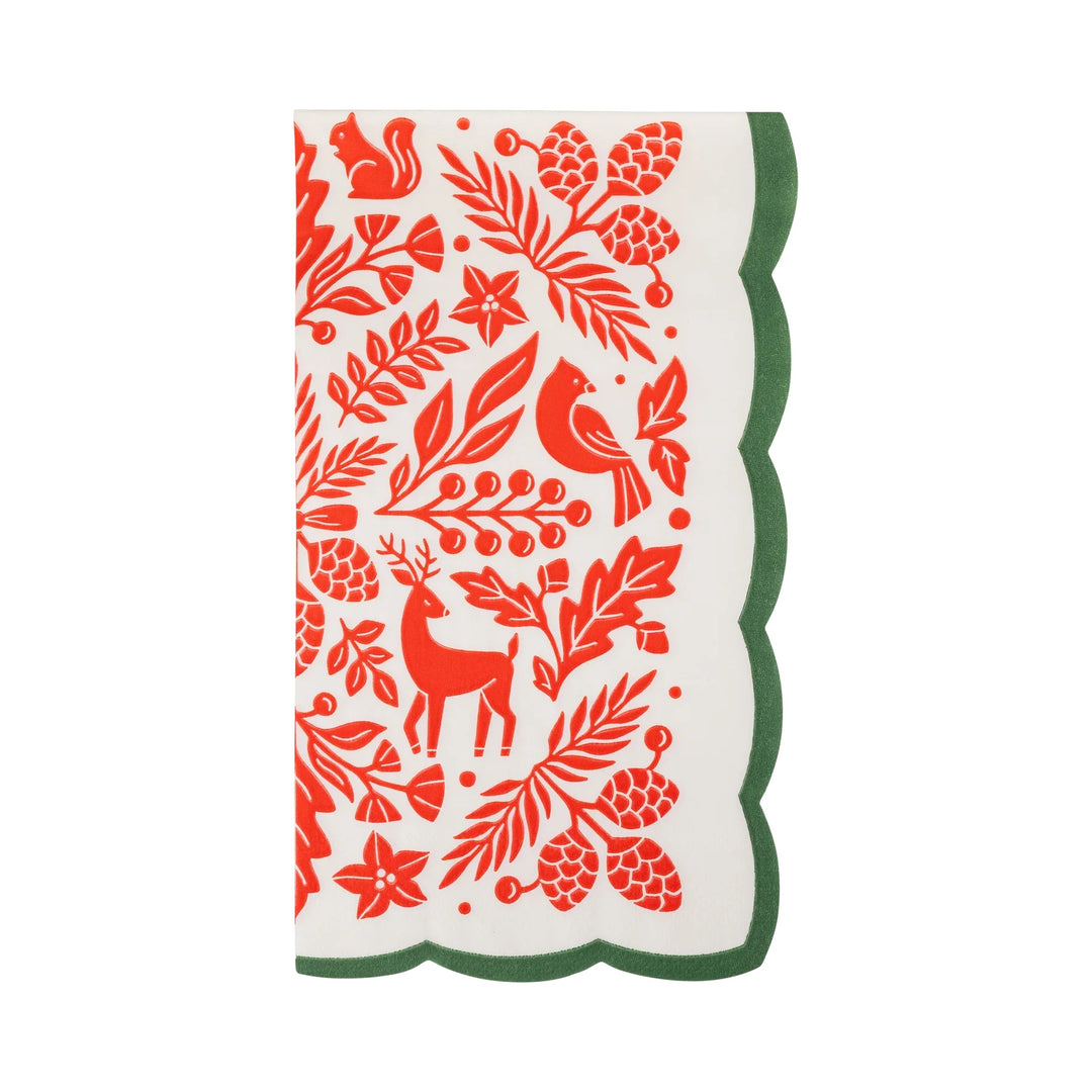 PRE-ORDER (6-8 Oct): Woodland Dinner Napkin