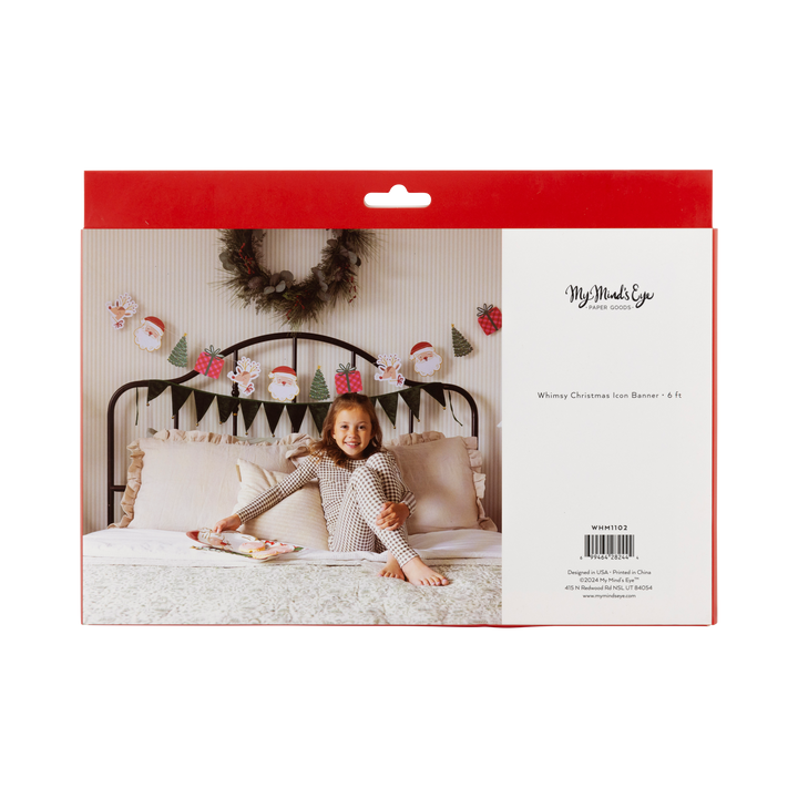 PRE-ORDER (26/09-02/10): Whimsy Christmas Banner