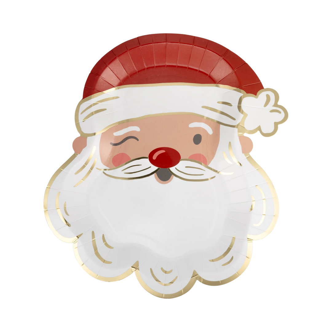 PRE-ORDER (26/09-02/10): Jolly Wink Santa Paper Plate