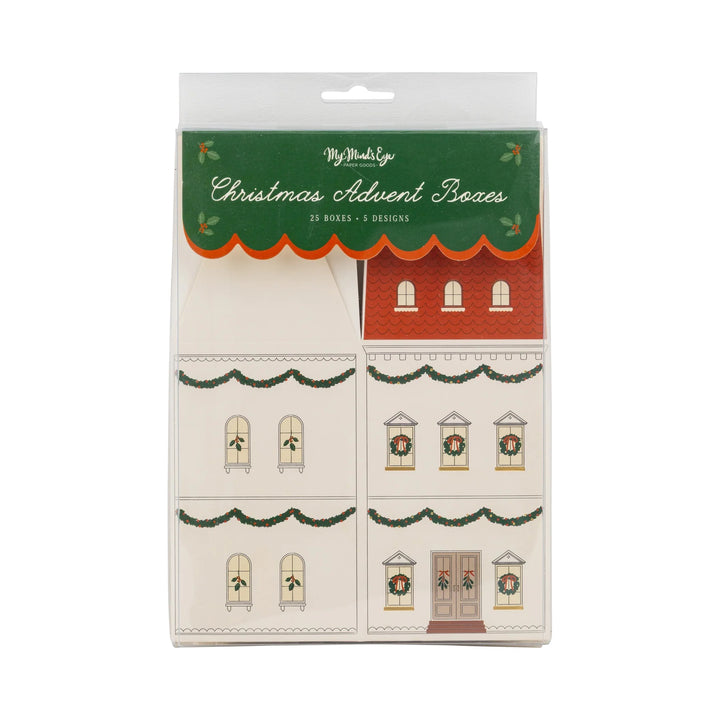 PRE-ORDER (6-8 Oct): House Advent Boxes (set of 25)