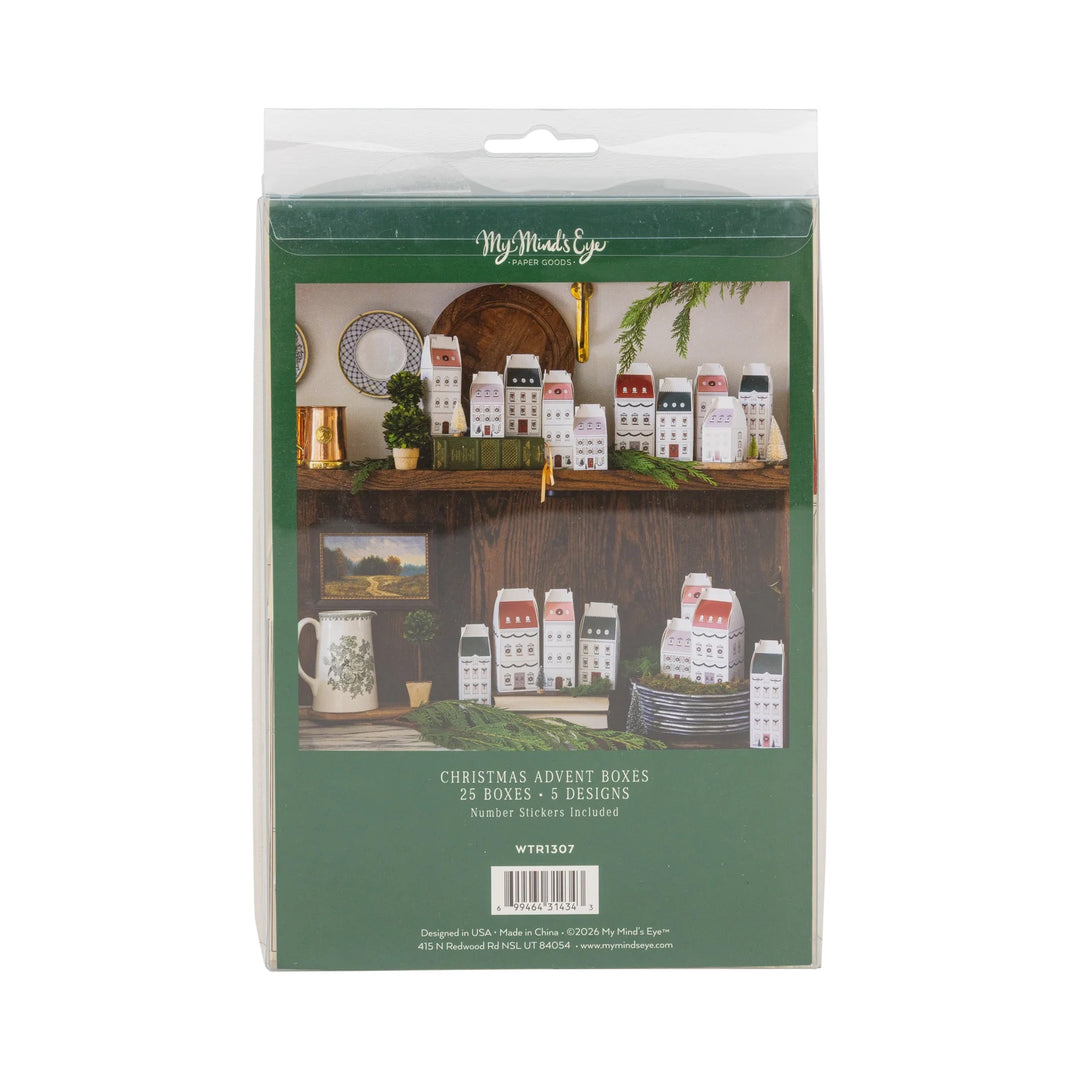 PRE-ORDER (6-8 Oct): House Advent Boxes (set of 25)