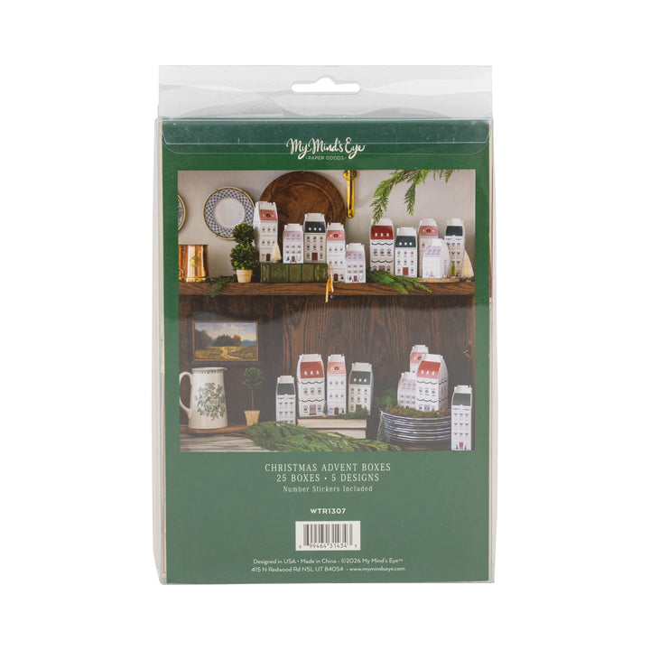 PRE-ORDER (6-8 Oct): House Advent Boxes (set of 25)