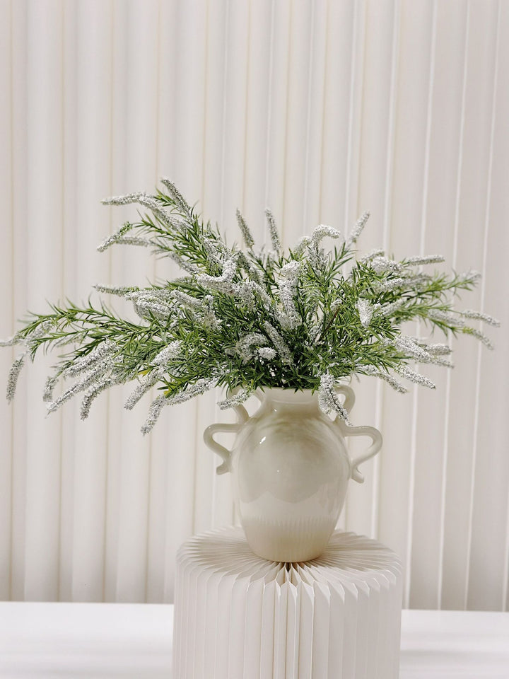 Faux White Lavender Flowers