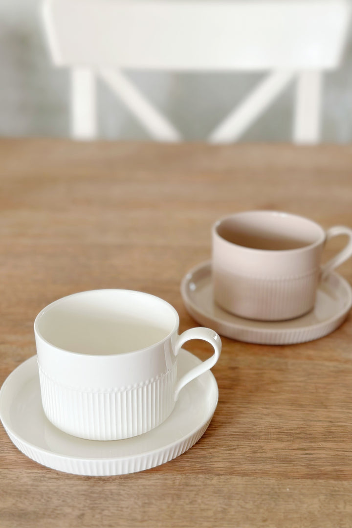 Fluted Elegance Tea Set (2 colours)
