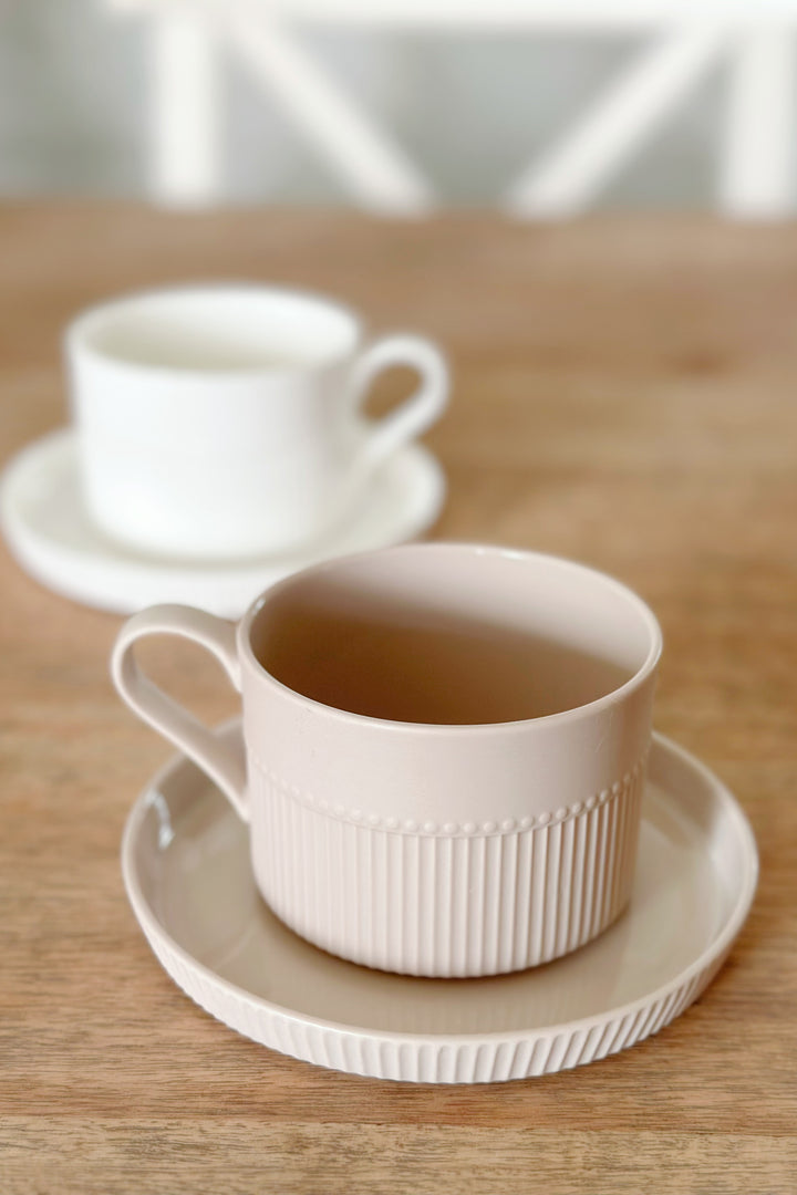 Fluted Elegance Tea Set (2 colours)