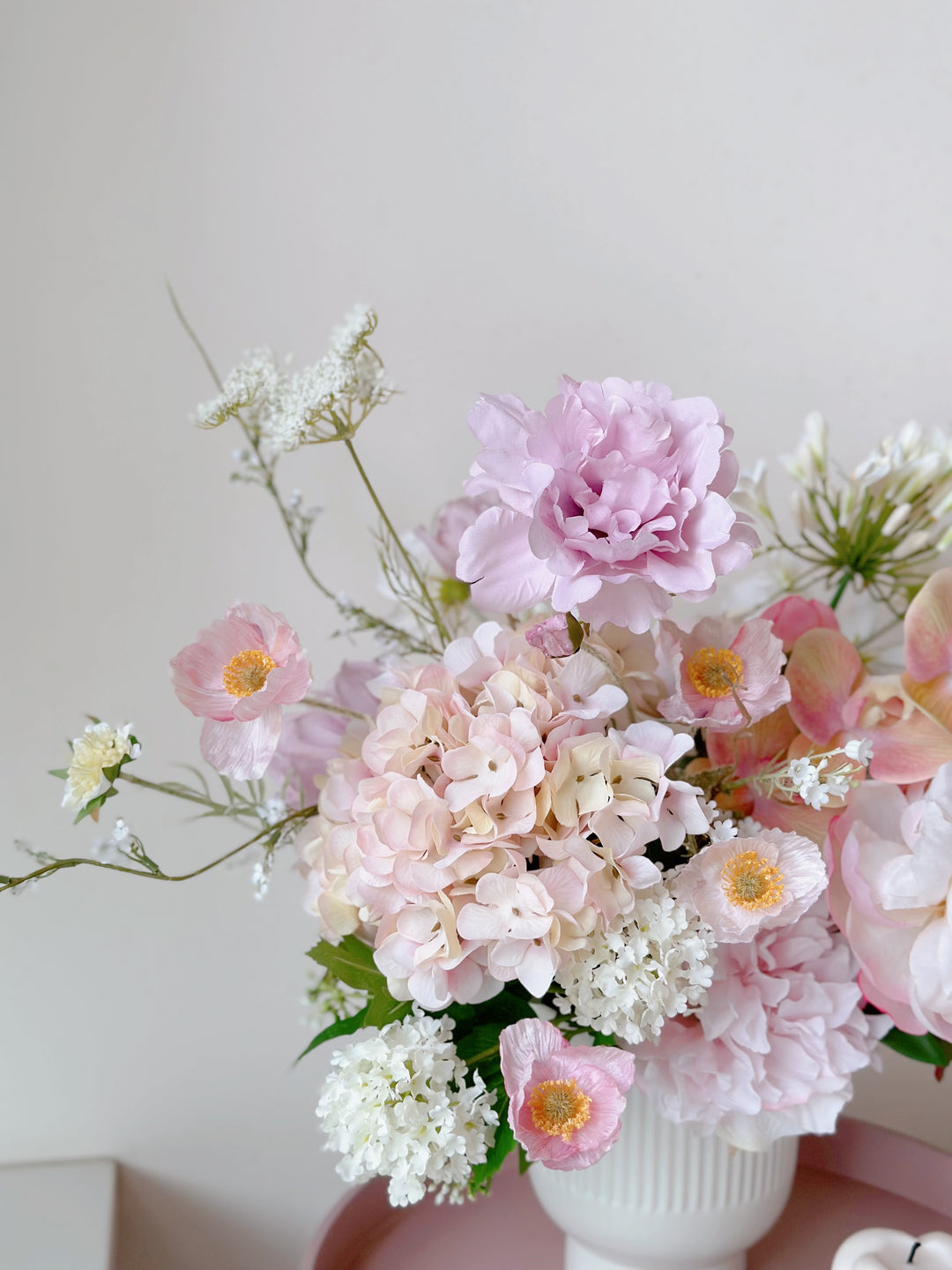 Snowball Viburnum Flowers (2 colours)