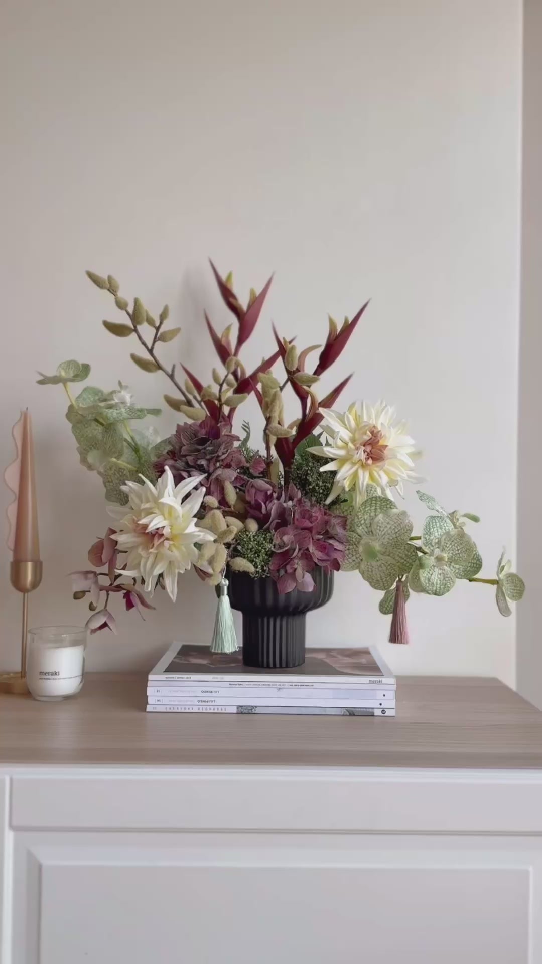 富贵满序 Prosperity In Full Form Bloom (1-Sided)