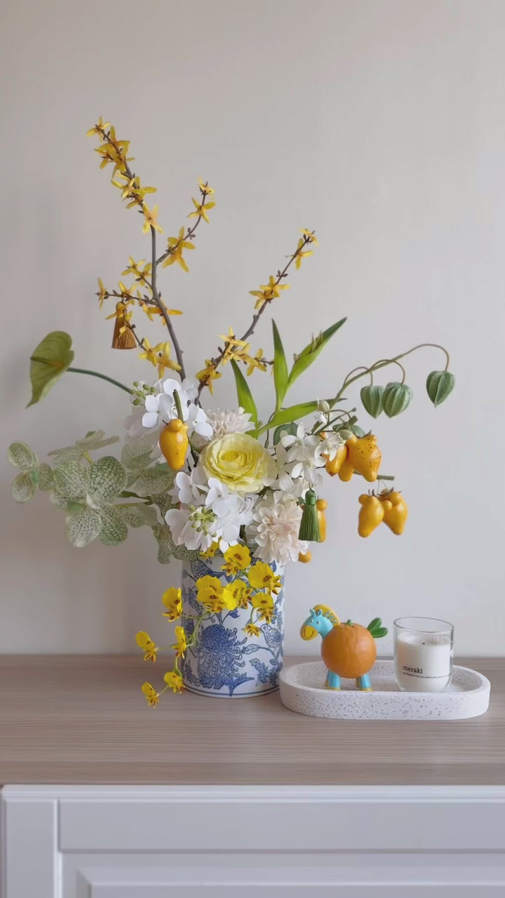 Golden Harvest in the Vase (1-sided)